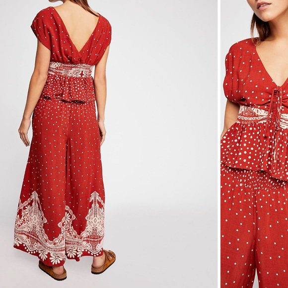 Free People Babylon River Set Pants and Top NEW - Picture 3 of 6